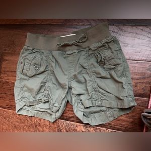 Vintage 1st Kiss Army Green Shorts